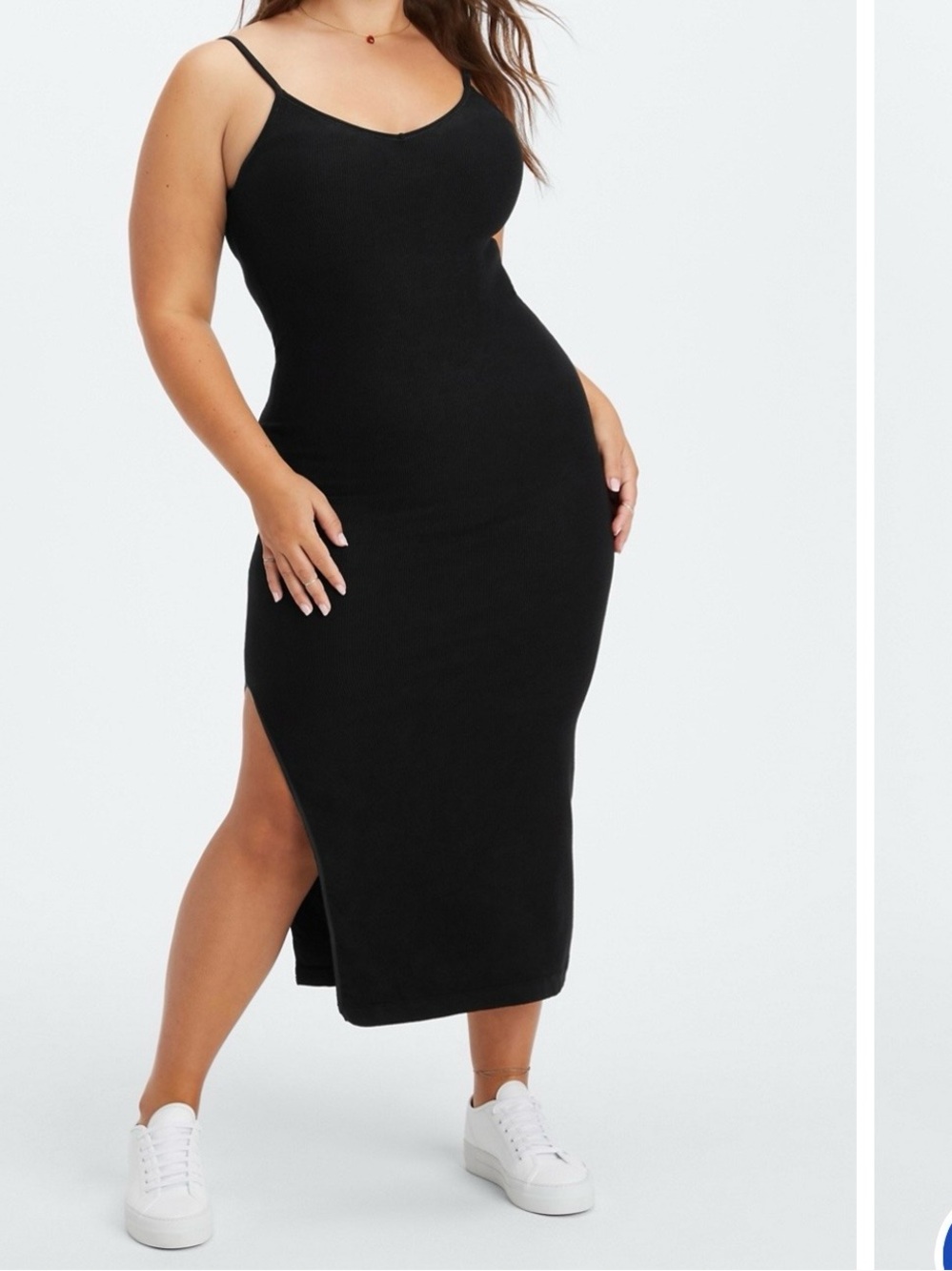 Fabletics Cloud Seamless Tank Midi Dress NWT